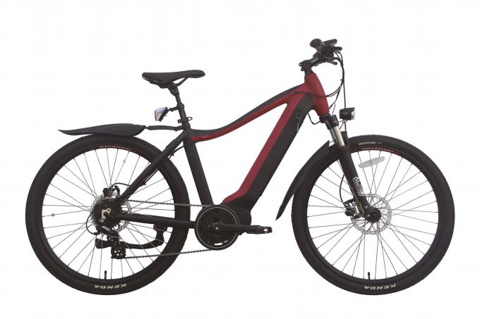 350W 500w লেডিস ডুয়াল সাসপেনশন ইলেকট্রিক মাউন্টেন বাইক কমেনকাল ই সাইকেল লাইটওয়েট 0